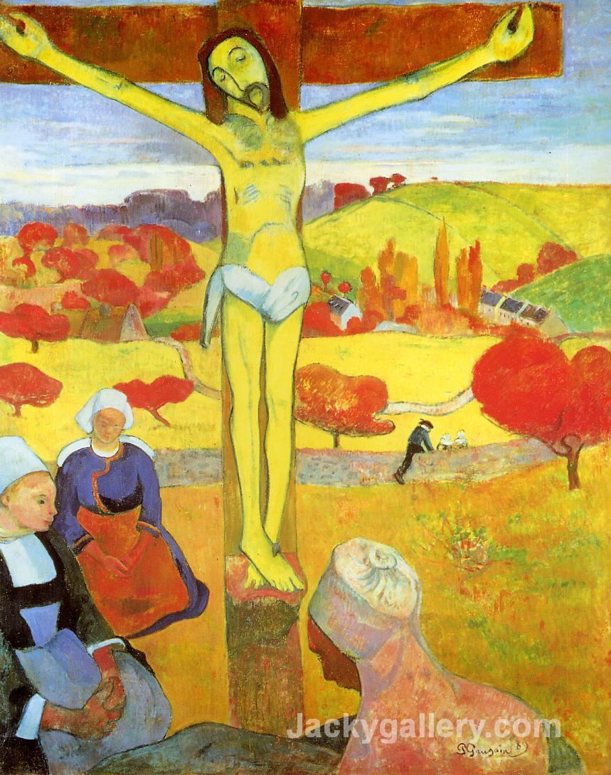 The Yellow Christ by Paul Gauguin paintings reproduction